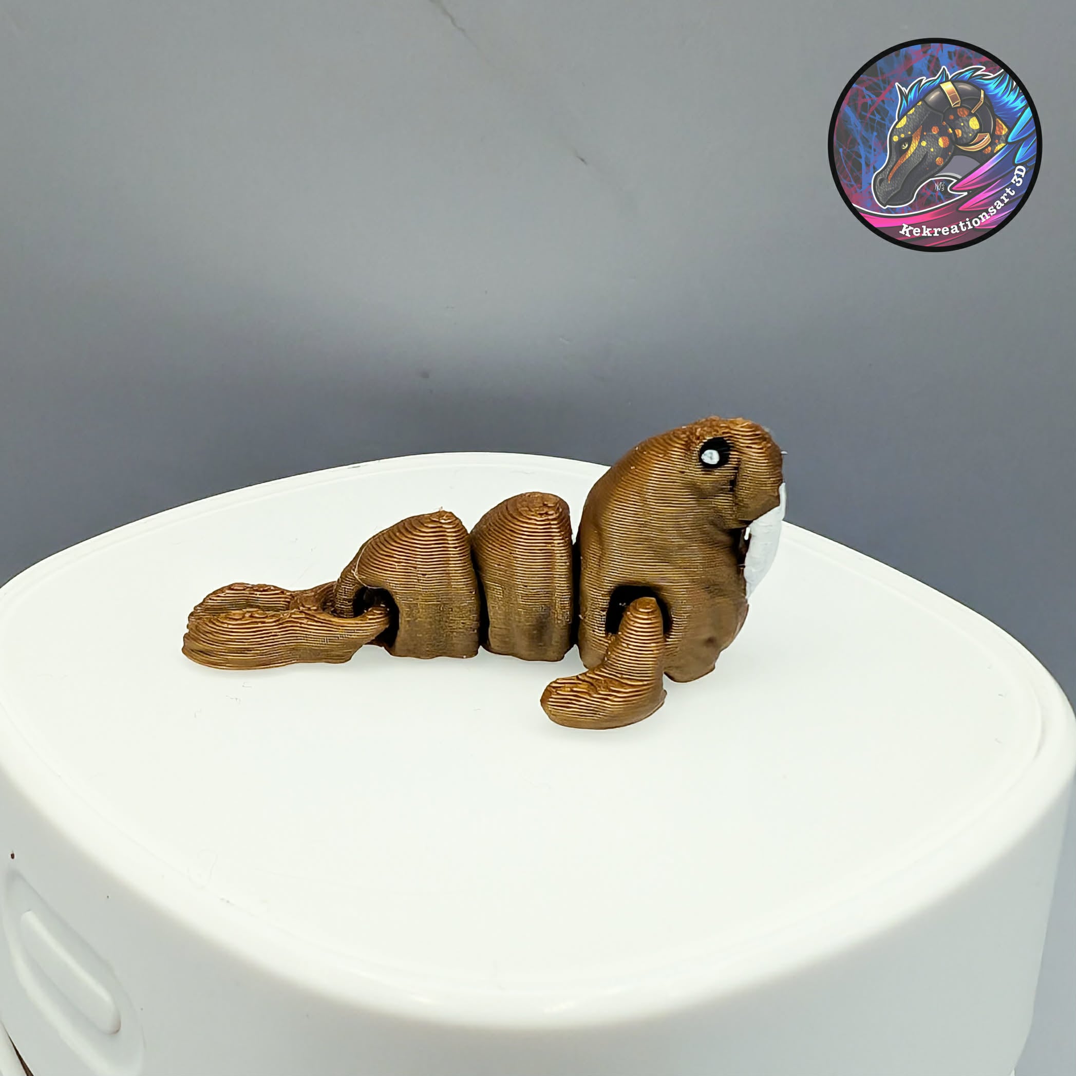 nano flexi walrus 3d model
