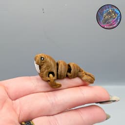 nano flexi walrus 3d model