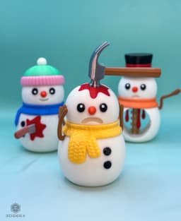 The Wounded Snowmen 3d model