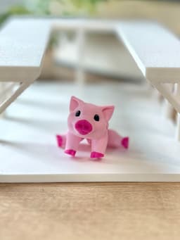 If only this pig had wings to fly! It’s turned out so cute! Now I need to make it a mud pit or pig pen for it to chill in! 🥰 3d model