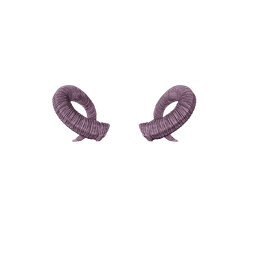 FANTASY WYLL COSPLAY HORNS BALDURS GATE 3 3d model