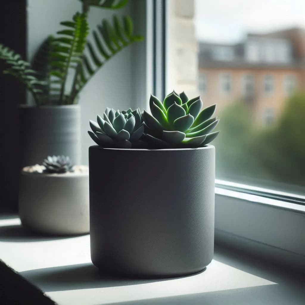 Round Succulent Planter 3d model