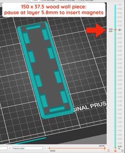 Magnetic Tile Haunted House: WALLS 3d model