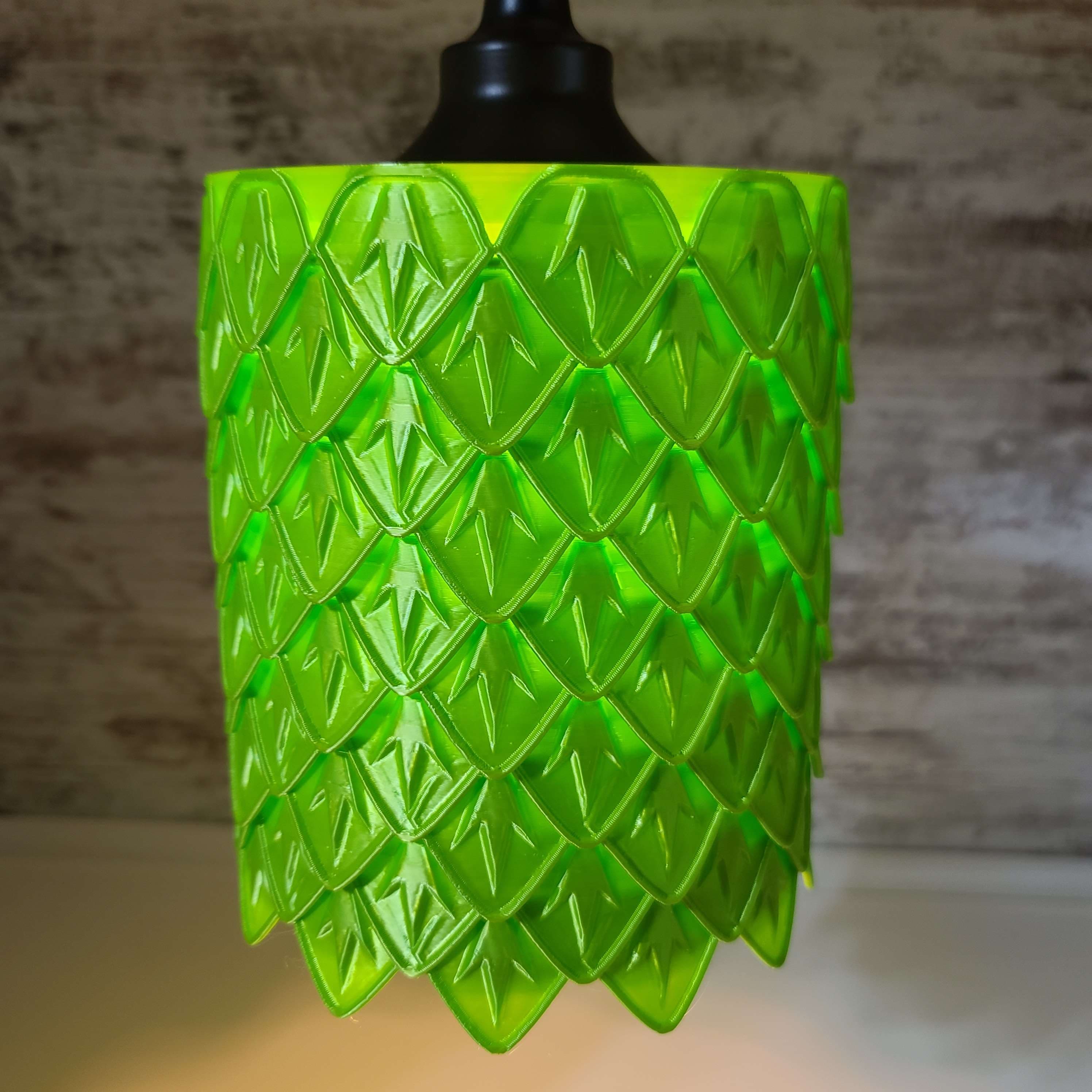 Enchanted Dragonweave - High Poly Lamp Shade 3d model