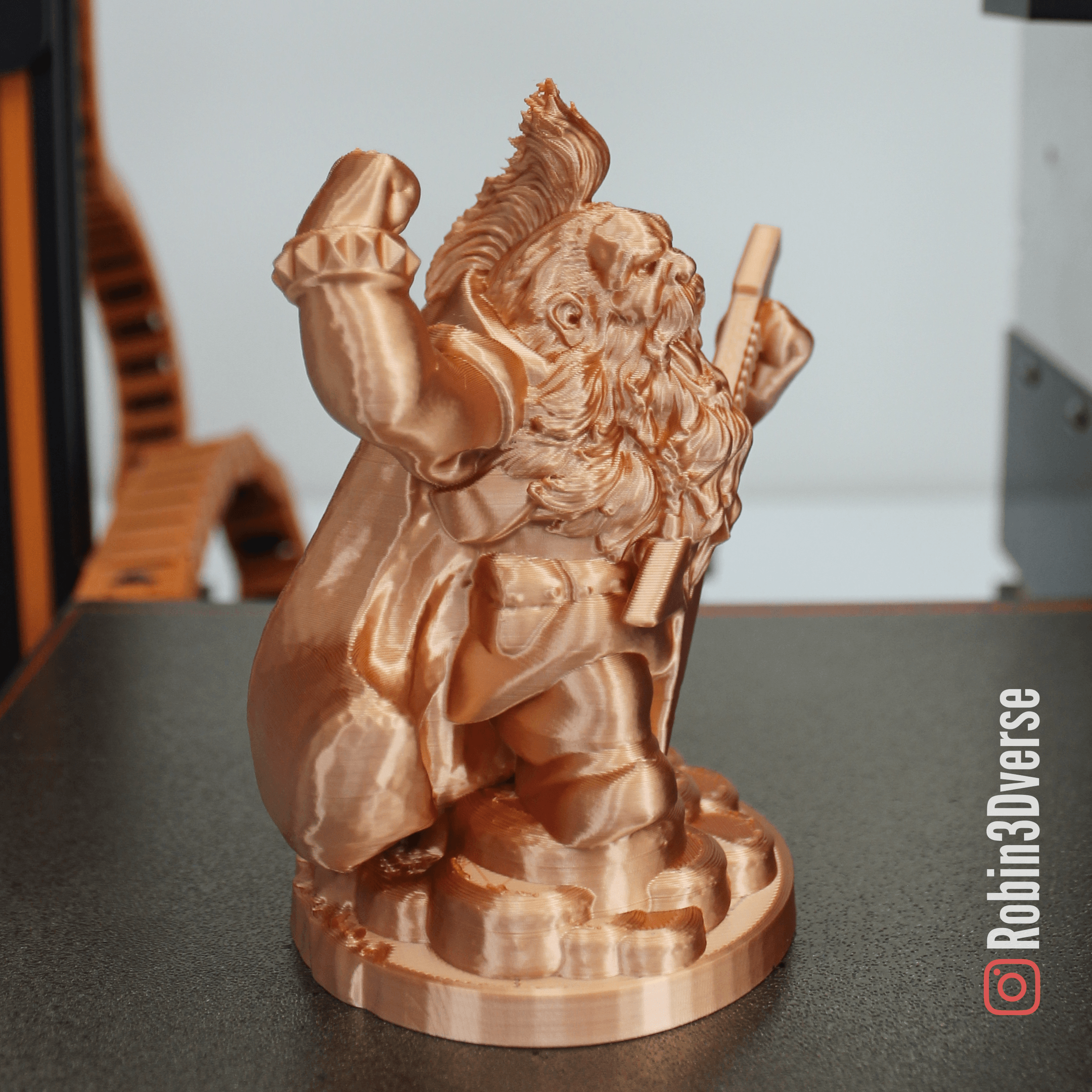 Dwarf Rockstar Support Free Remix - Timelapse: https://youtu.be/M-b8nnRR3pw - 3d model