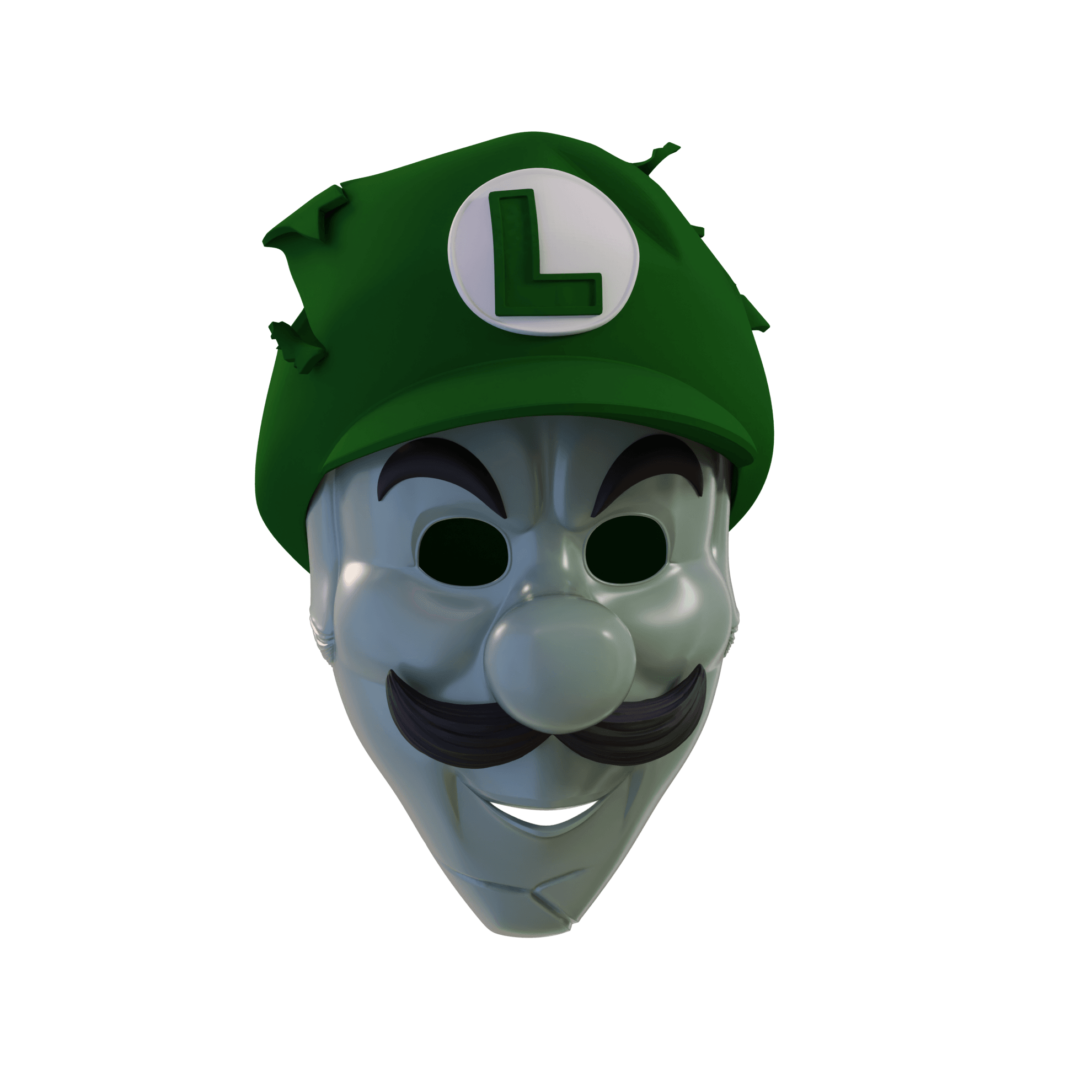 Luigi Vendetta Mask 3d model