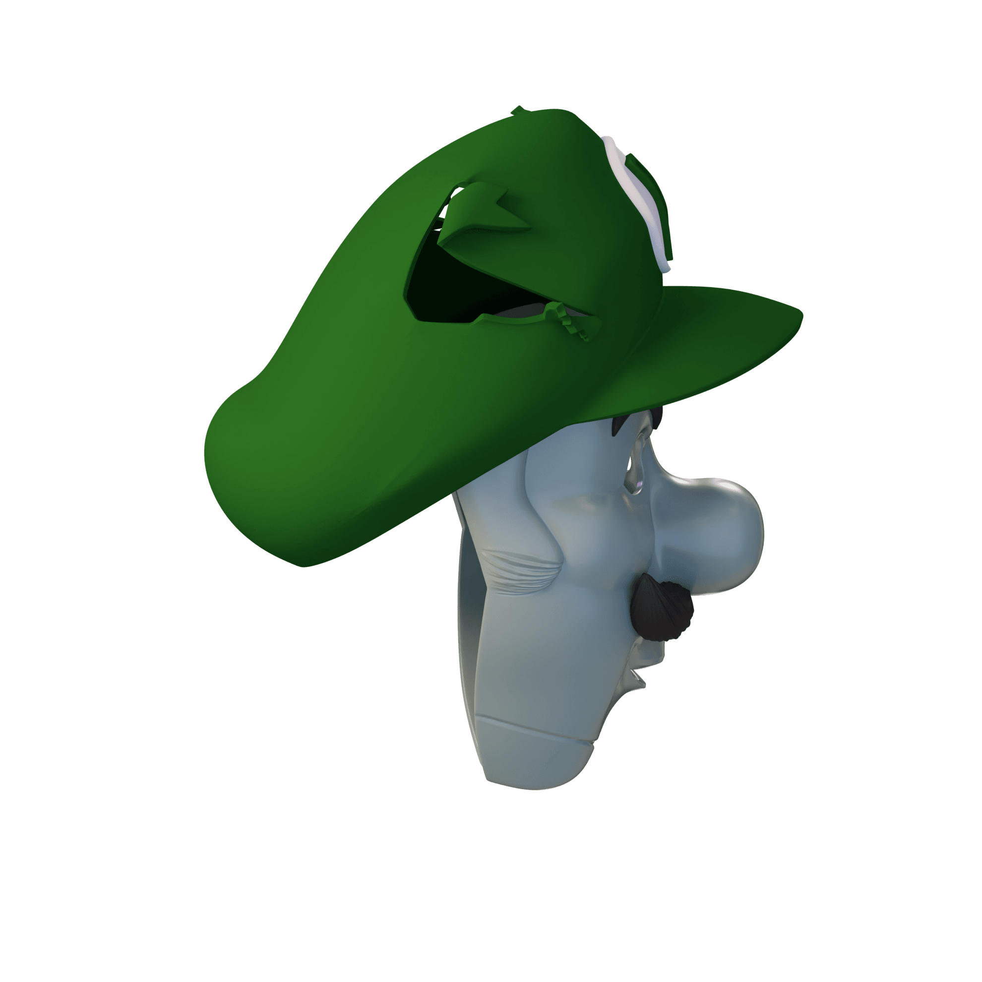 Luigi Vendetta Mask 3d model