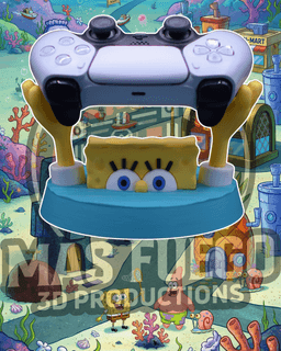 Spongebob - Tiny Titans - Gaming Controller Holder 3d model