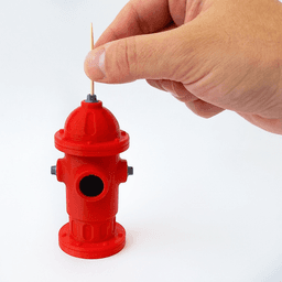Fire Hydrant Toothpick Dispenser 3d model