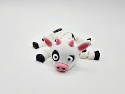 Cute Flexi Cow 3d model