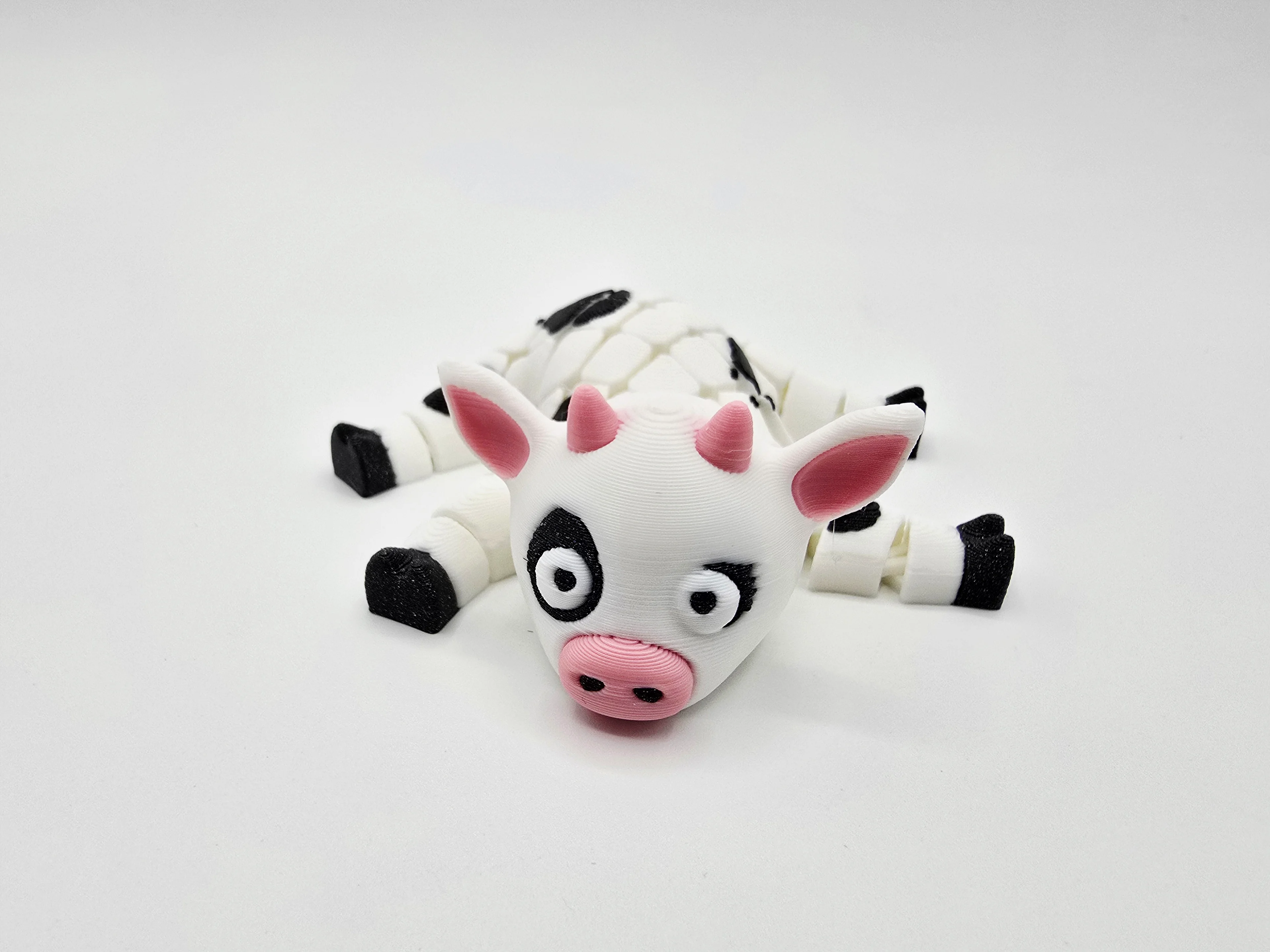 Cute Flexi Cow 3d model