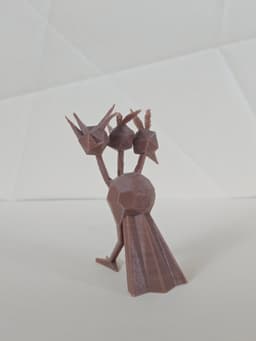 Dodrio Low Poly Pokemon 3d model