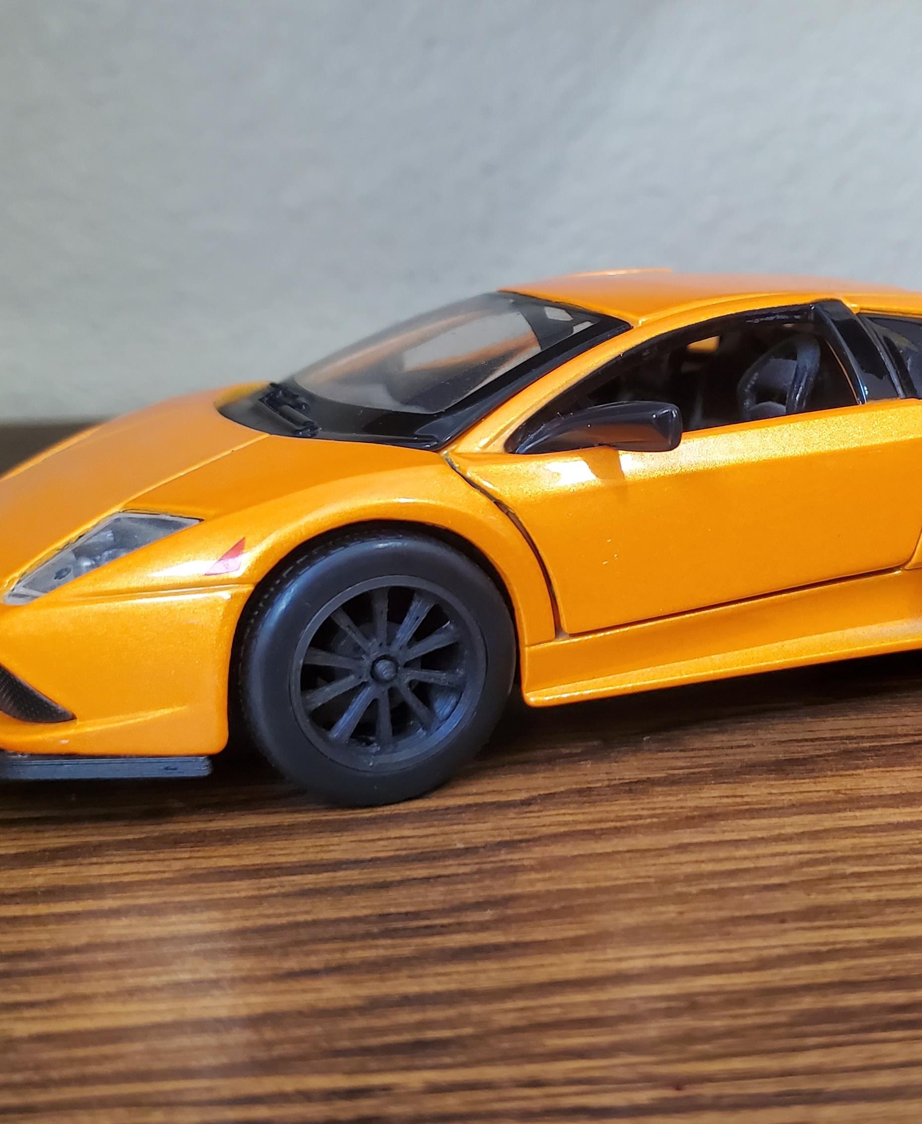 Model Car Lamborghini Mods - Spoiler, Splitter, Wheels 3d model