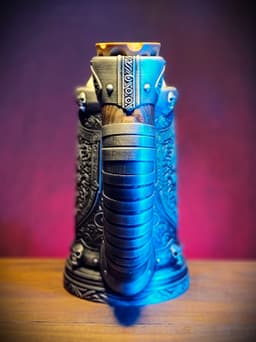 12zo Vampiric Resistance Can Cozy Dice Tower. 3d model