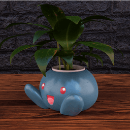 Oddish Planter - Pokemon - Garden 3d model