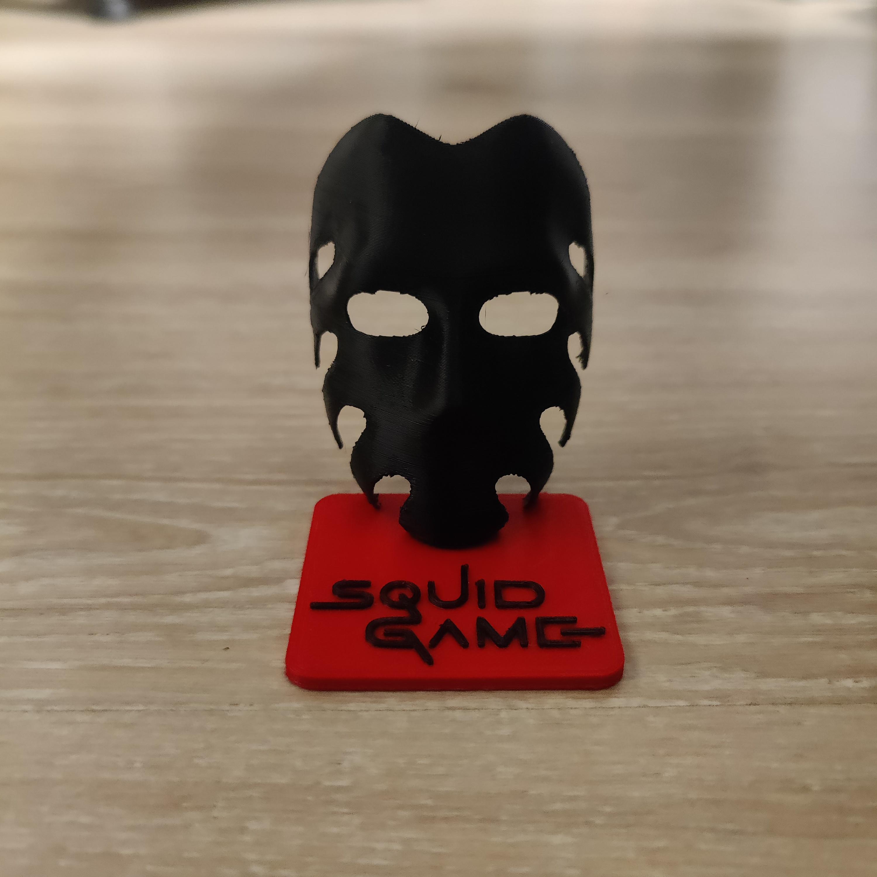 Squid Game Waiter's Mask Standalone 3d model