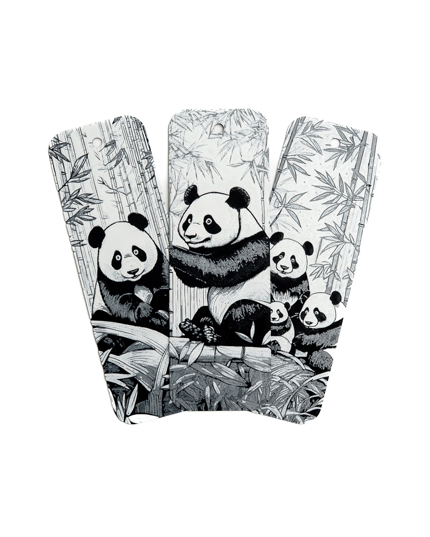 Giant Panda Bookmarks 3d model