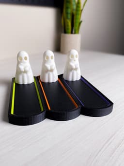 Spooky Ghost Incense Holders 3d model