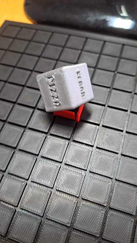 Calibration Cube + Dice "Fast food Order" 3d model