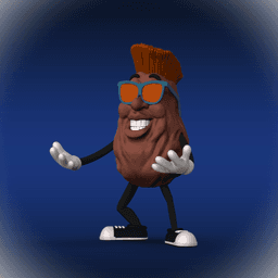 Red -California Raisins 3d model