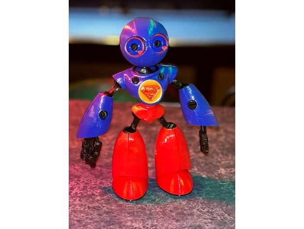 Super Hero Robots 3d model