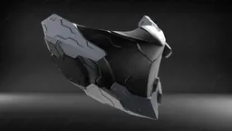 Cyborg Mask V2 3d model
