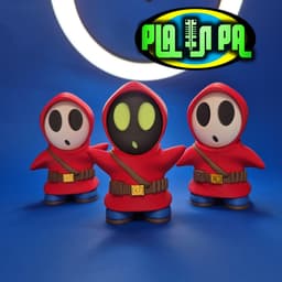 Jawa Shy Guy, Multipart 3d model