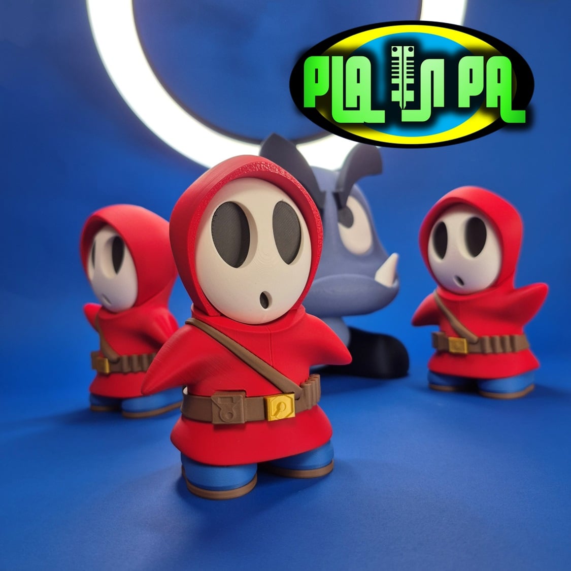 Jawa Shy Guy, Multipart 3d model
