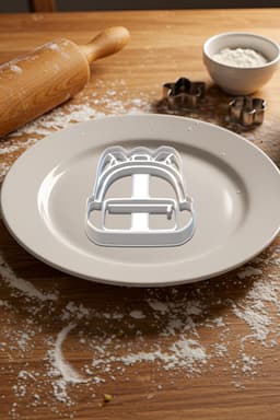 Bag Cookie Cutter, Biscuit Cutter 3d model