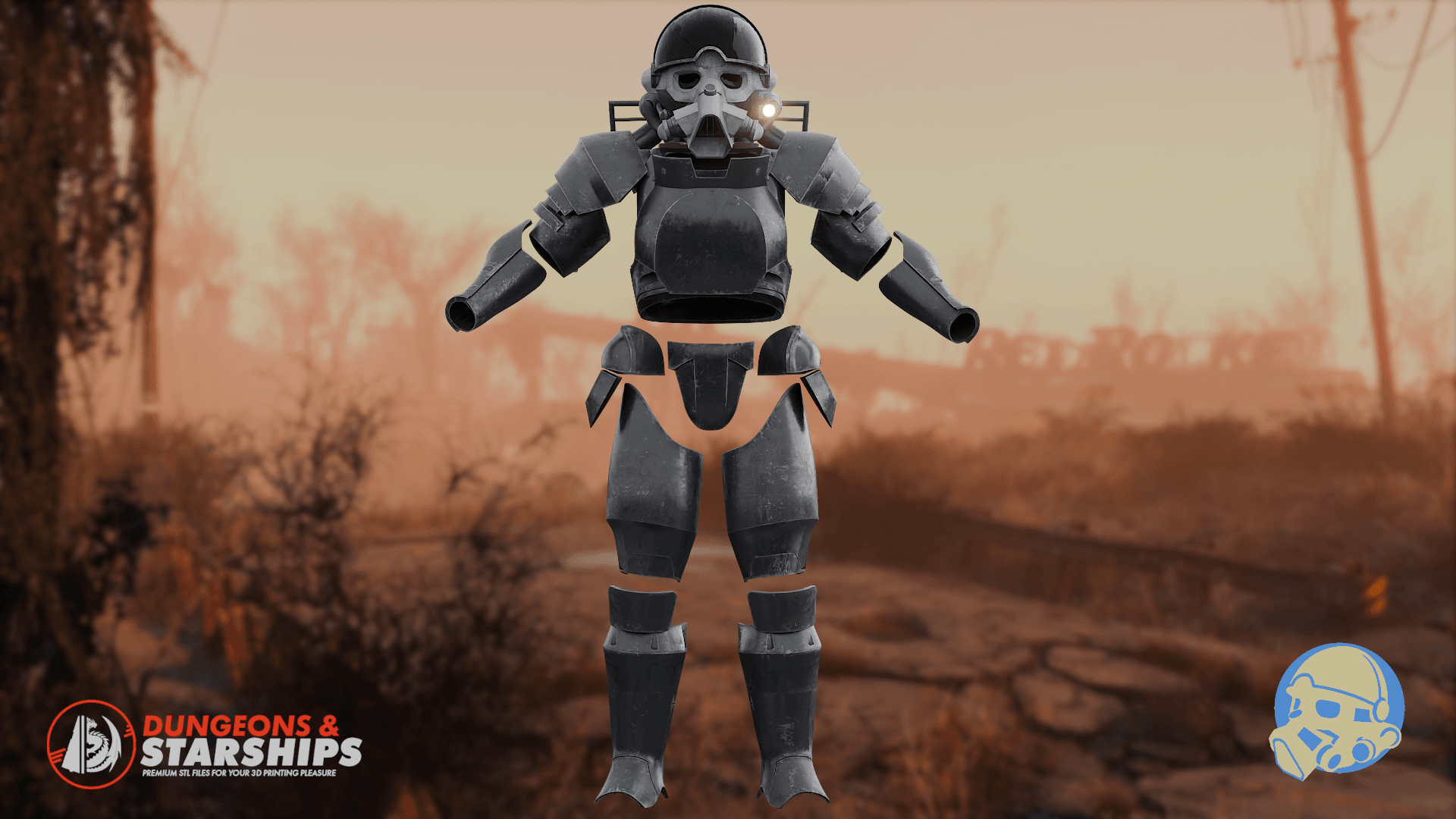 Secret Service Armour - Fallout 3d model