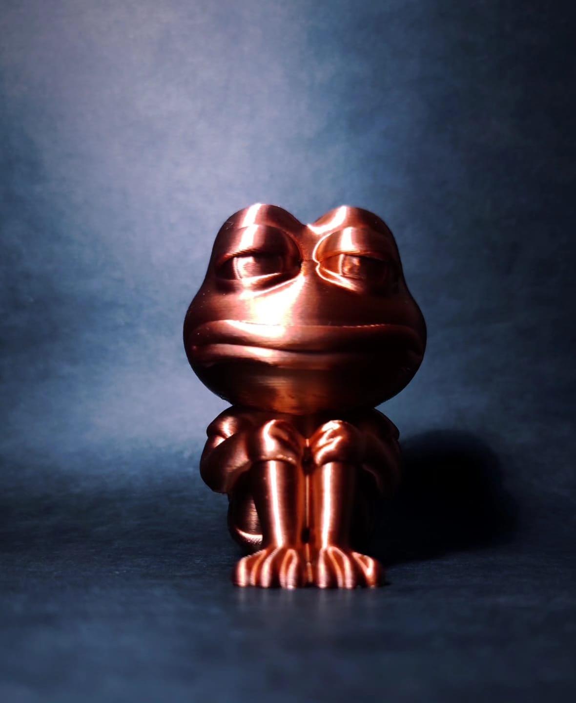 Pepe the frog - Awesome model!

Check my insta page @3Doodling for more makes! ;) - 3d model