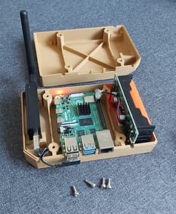Home assistant raspberry pi case 3d model