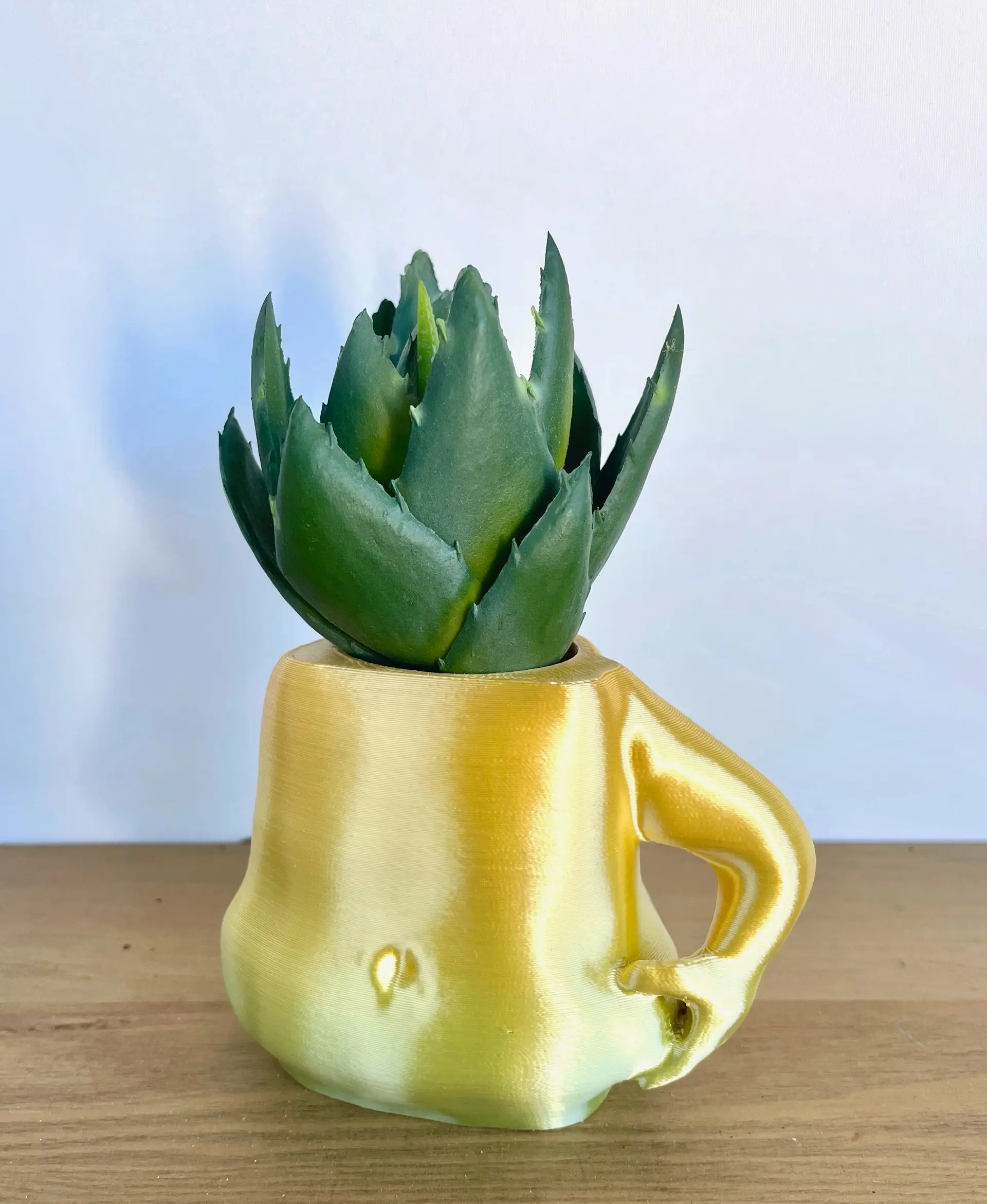 Fat Guy Planter / Pencil Holder / Mug 3d model