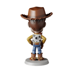Woody Toy Story - Free Sample STL | Full 12-Character Bundle on Profile 3d model