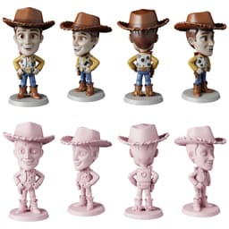 Woody Toy Story - Free Sample STL | Full 12-Character Bundle on Profile 3d model