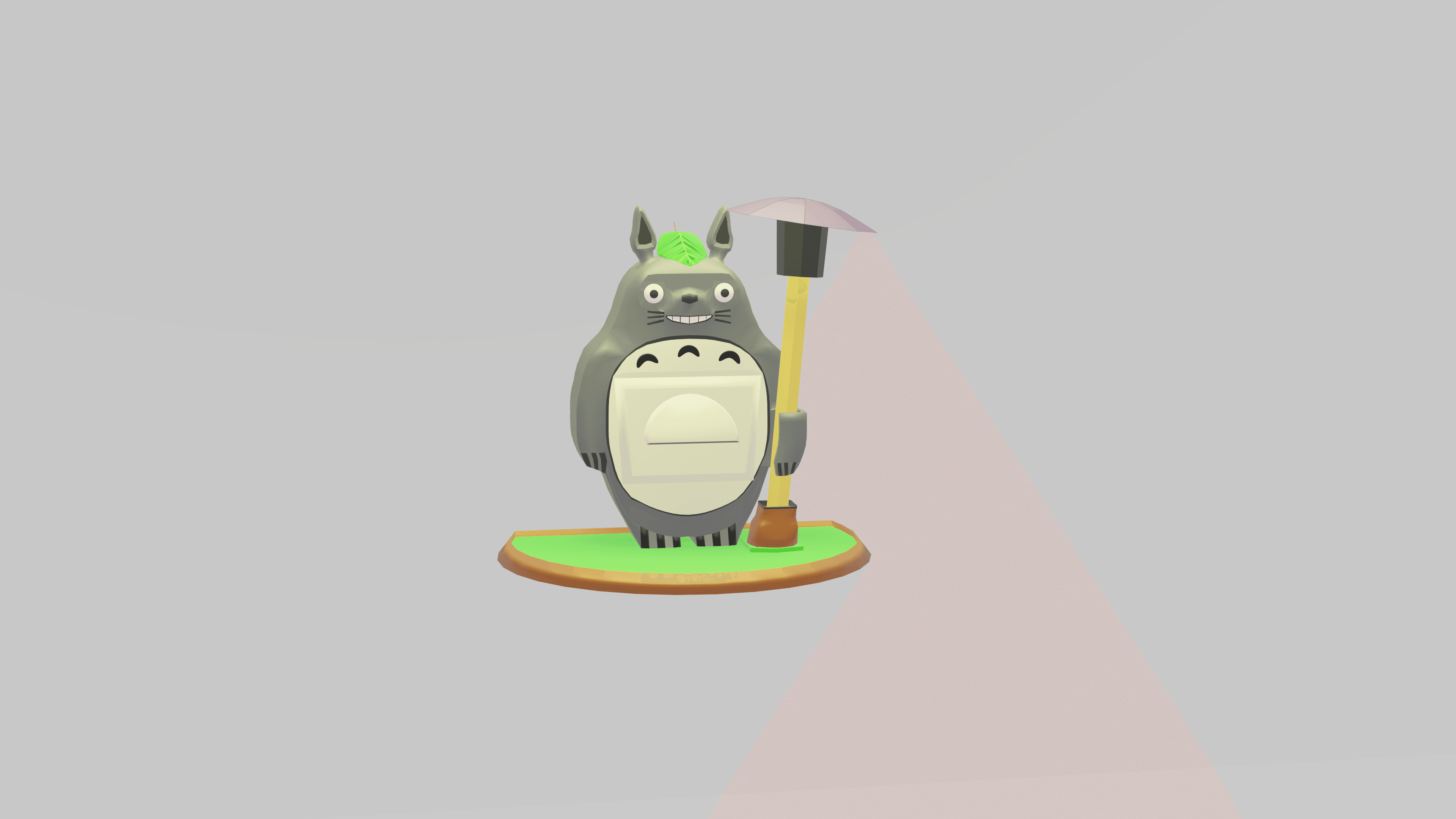 Totoro.stl - Farbvorschlag - 3d model