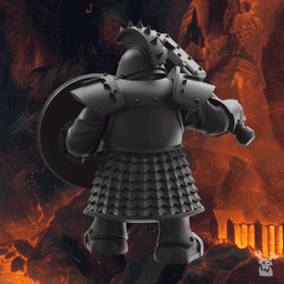 FREE STL: Grimworld: Battle for Underholme (Voidland Dwarves) 3d model