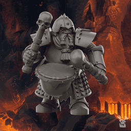 FREE STL: Grimworld: Battle for Underholme (Voidland Dwarves) 3d model