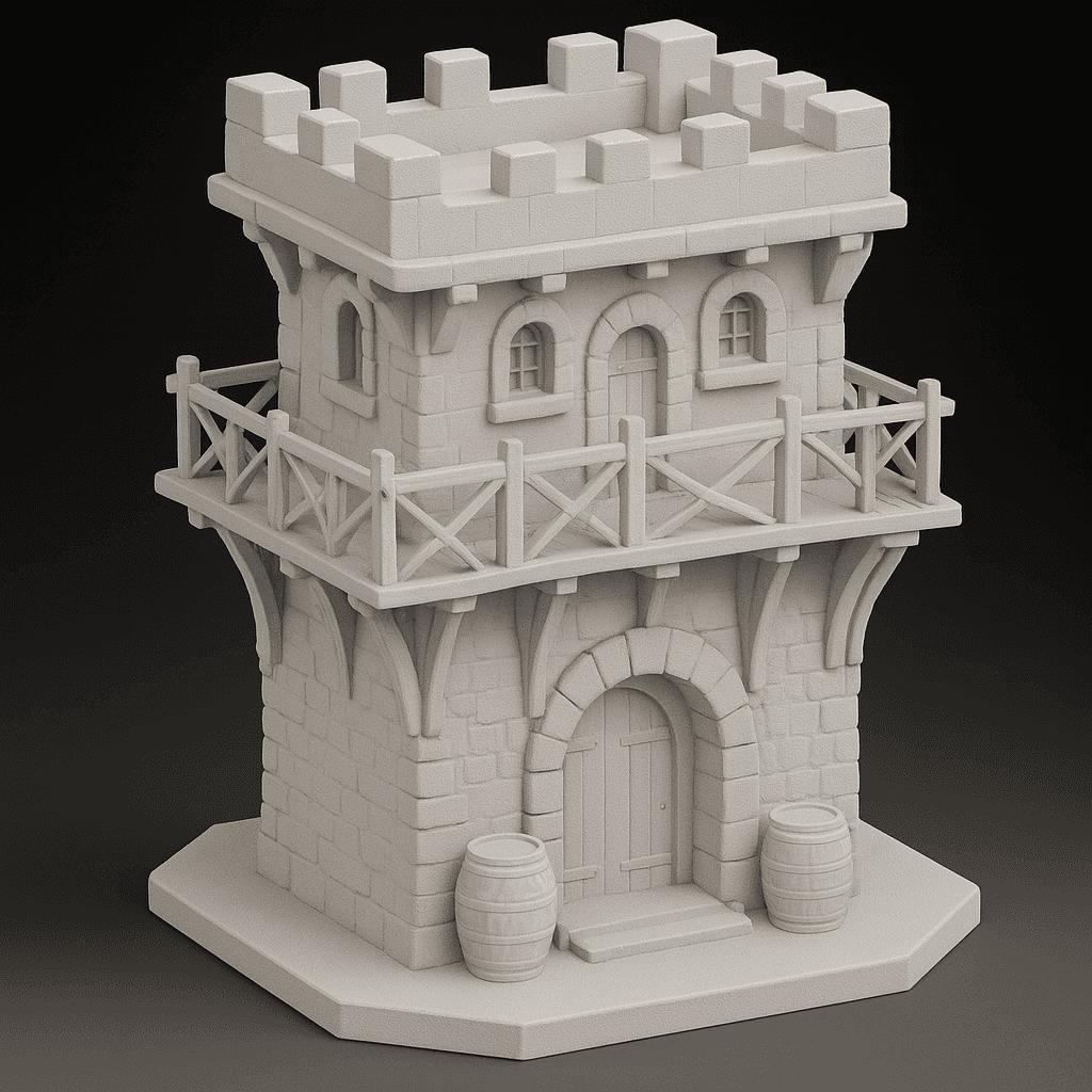 Tower_Defens_3D_WorkShop3D_KF2 3d model