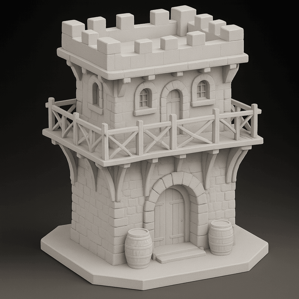 Tower_Defens_3D_WorkShop3D_KF2 3d model