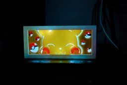 Cute Pikachu- LED Lightbox - NO AMS NEEDED 3d model