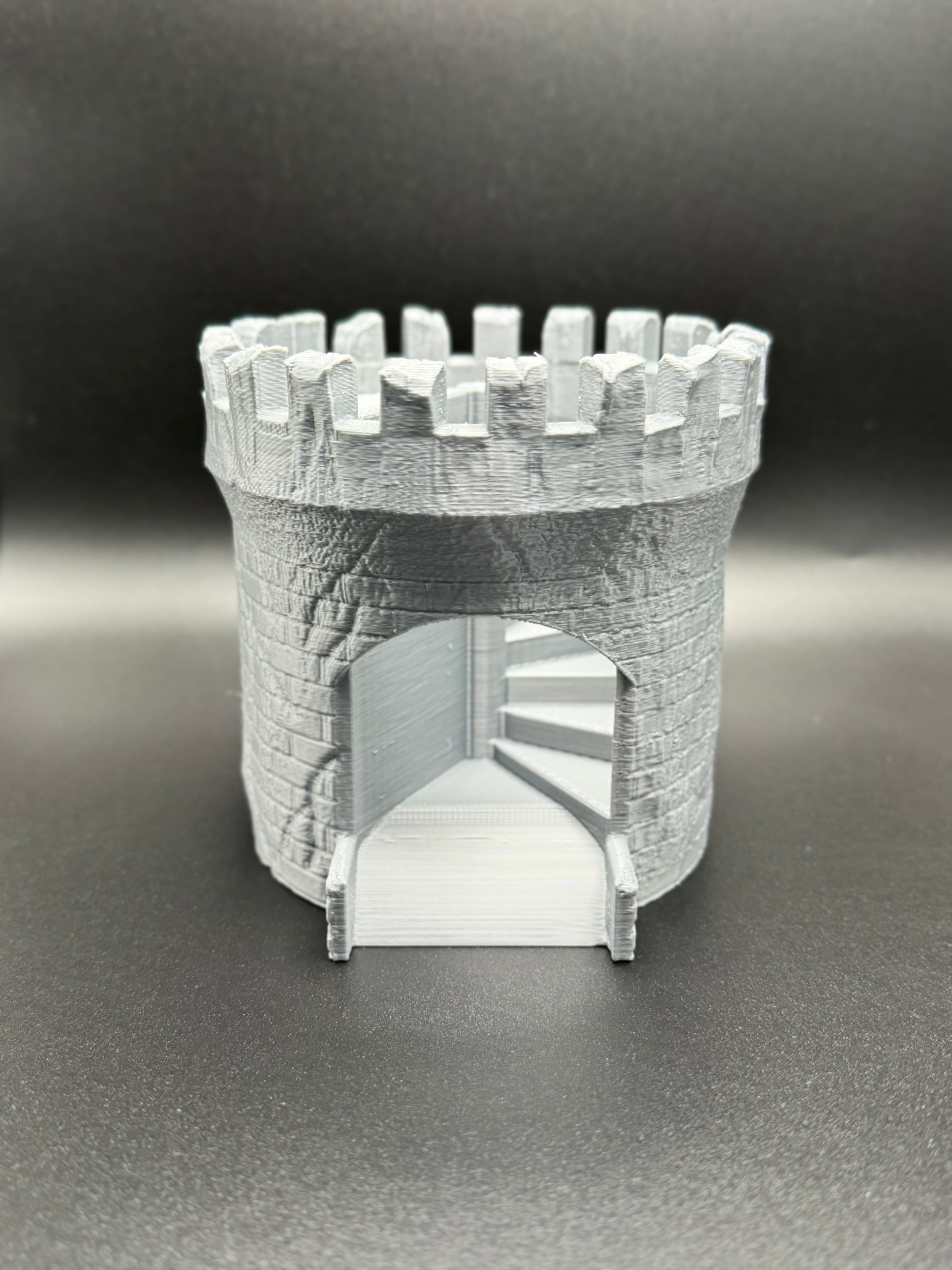 Mini Dice Tower 3d model