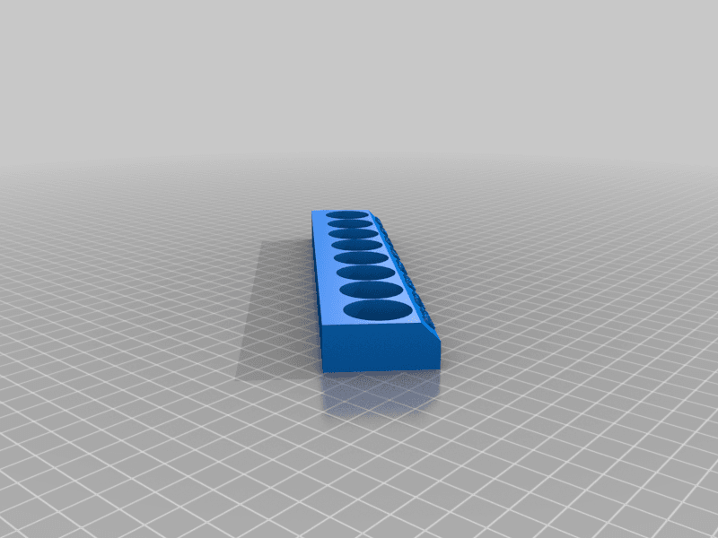 Harbor Freight simple socket holders 3d model