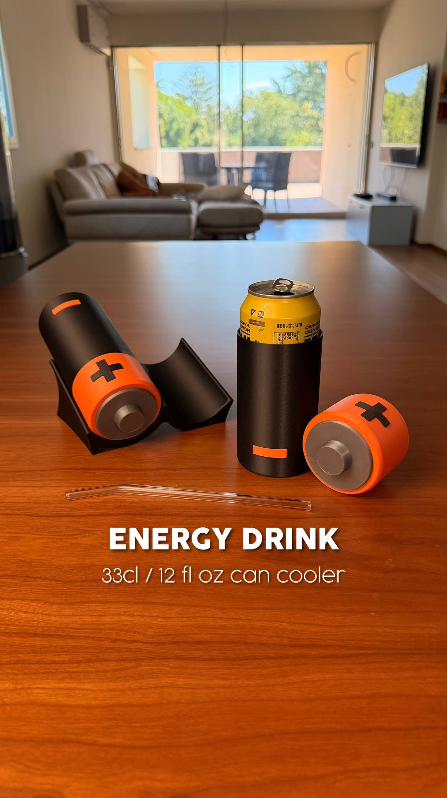 ENERGY DRINK | 33CL / 12 FL OZ CAN COOLER 3d model