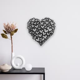 Heart Wall Art 3d model