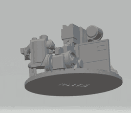 FHW: Worker Bots Heavy Riveter Weapon 3d model