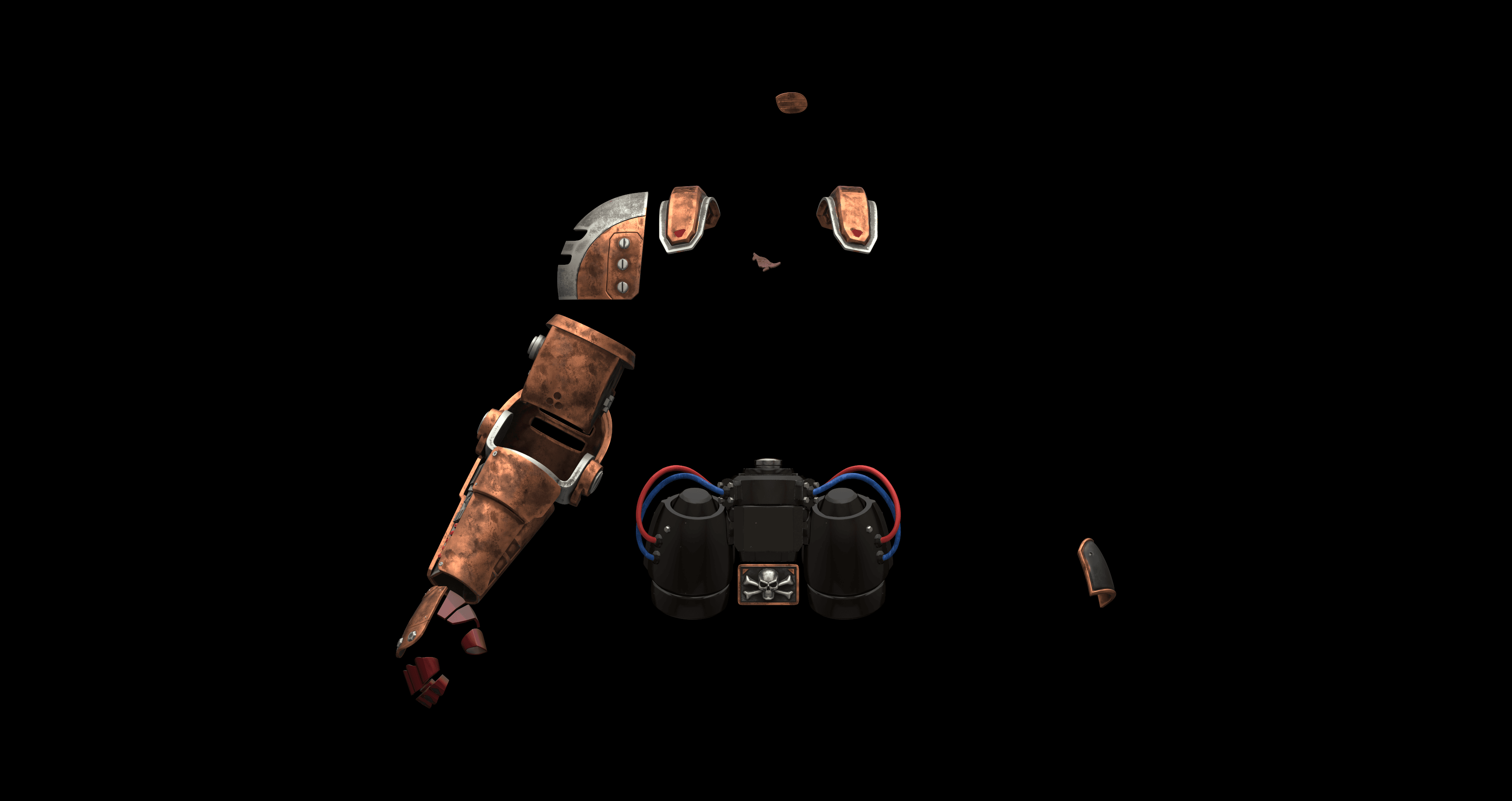 Fuse Full Armor from Apex Legends 3d model