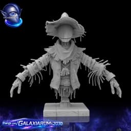 Mars Field Scarecrow 3d model