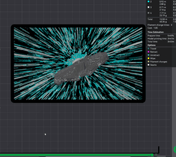 Piece of Junk in Space - Hueforge Hybrid Print 3d model
