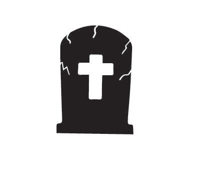 grave stone Halloween decoration 3d model